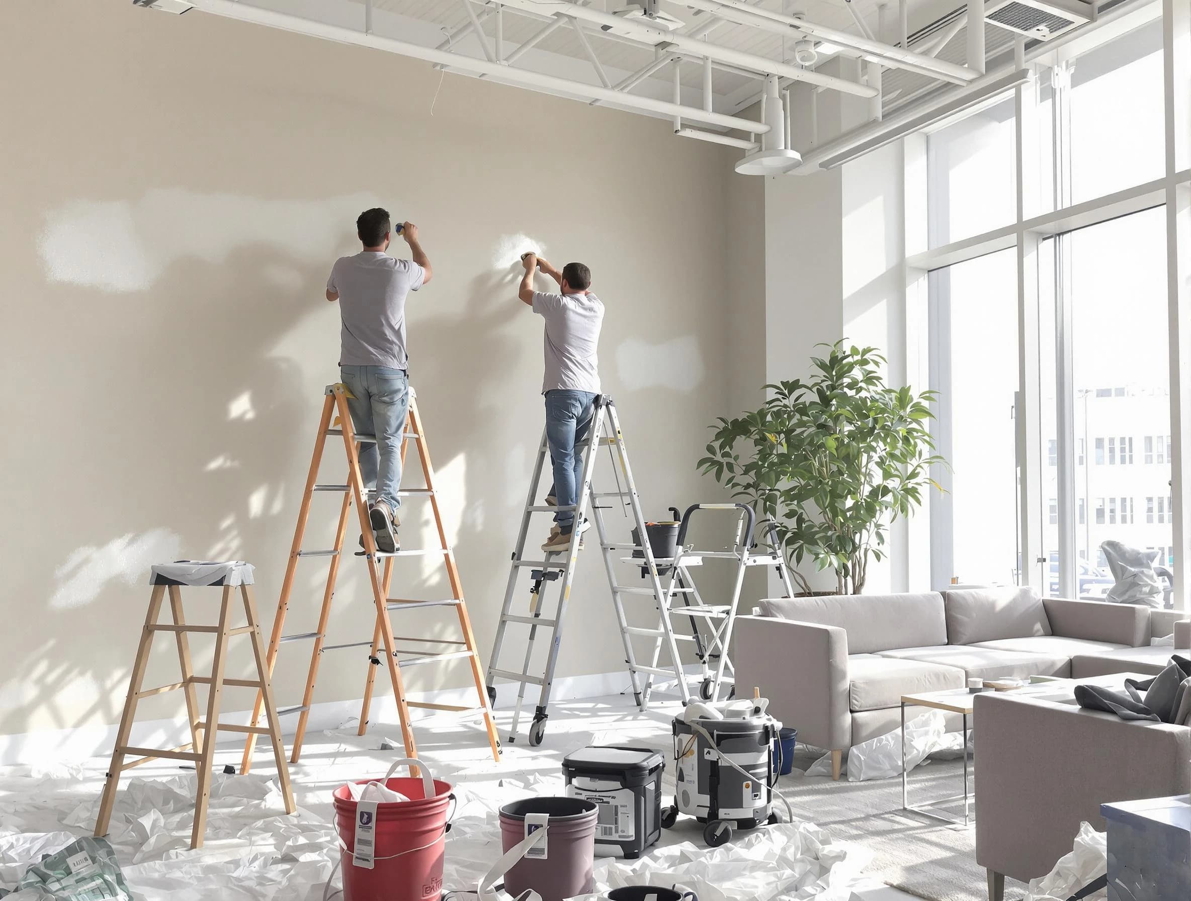 Eastlake House Painters delivering commercial painting services in Eastlake, OH