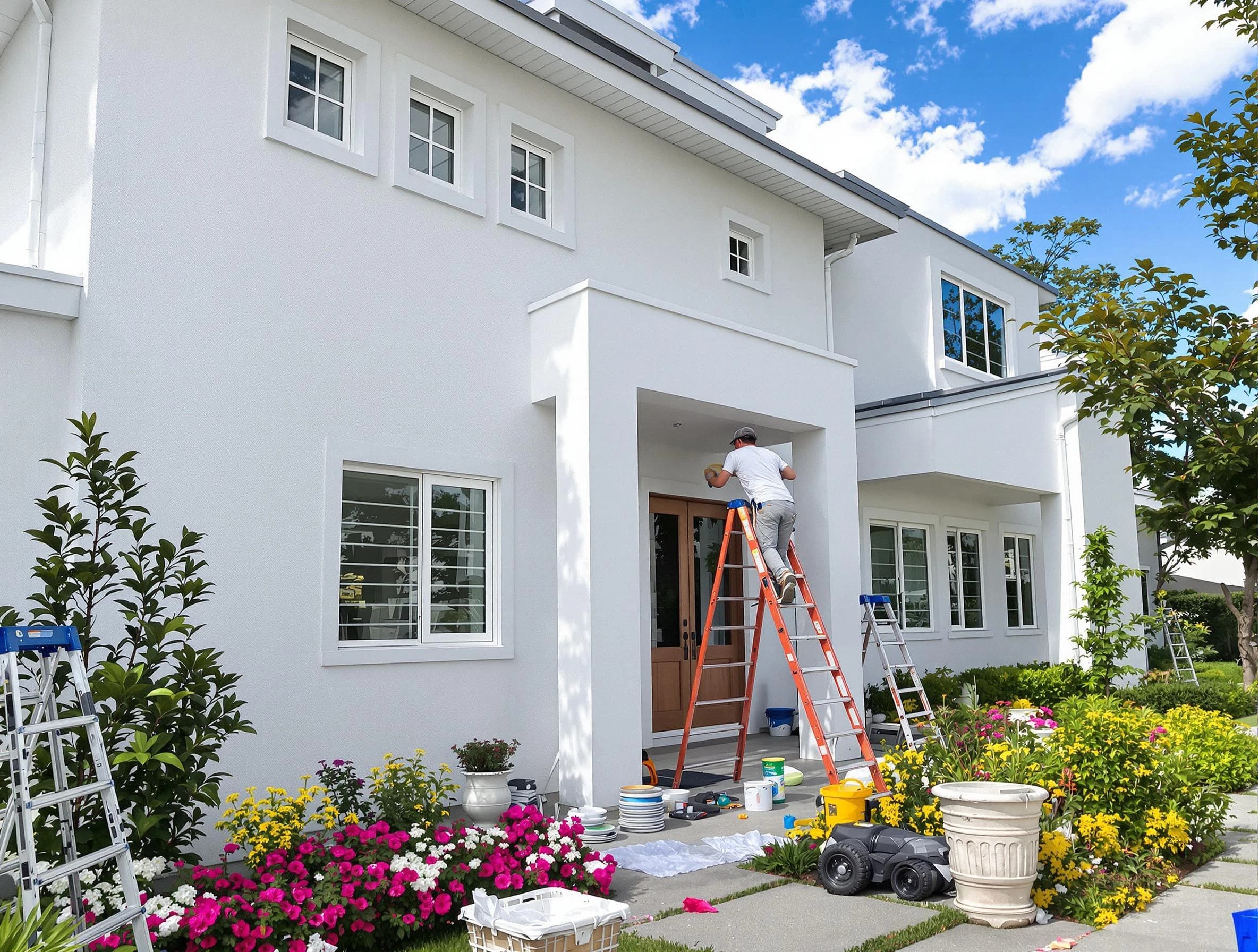 Eastlake House Painters team delivering a fresh exterior coat in Eastlake, OH