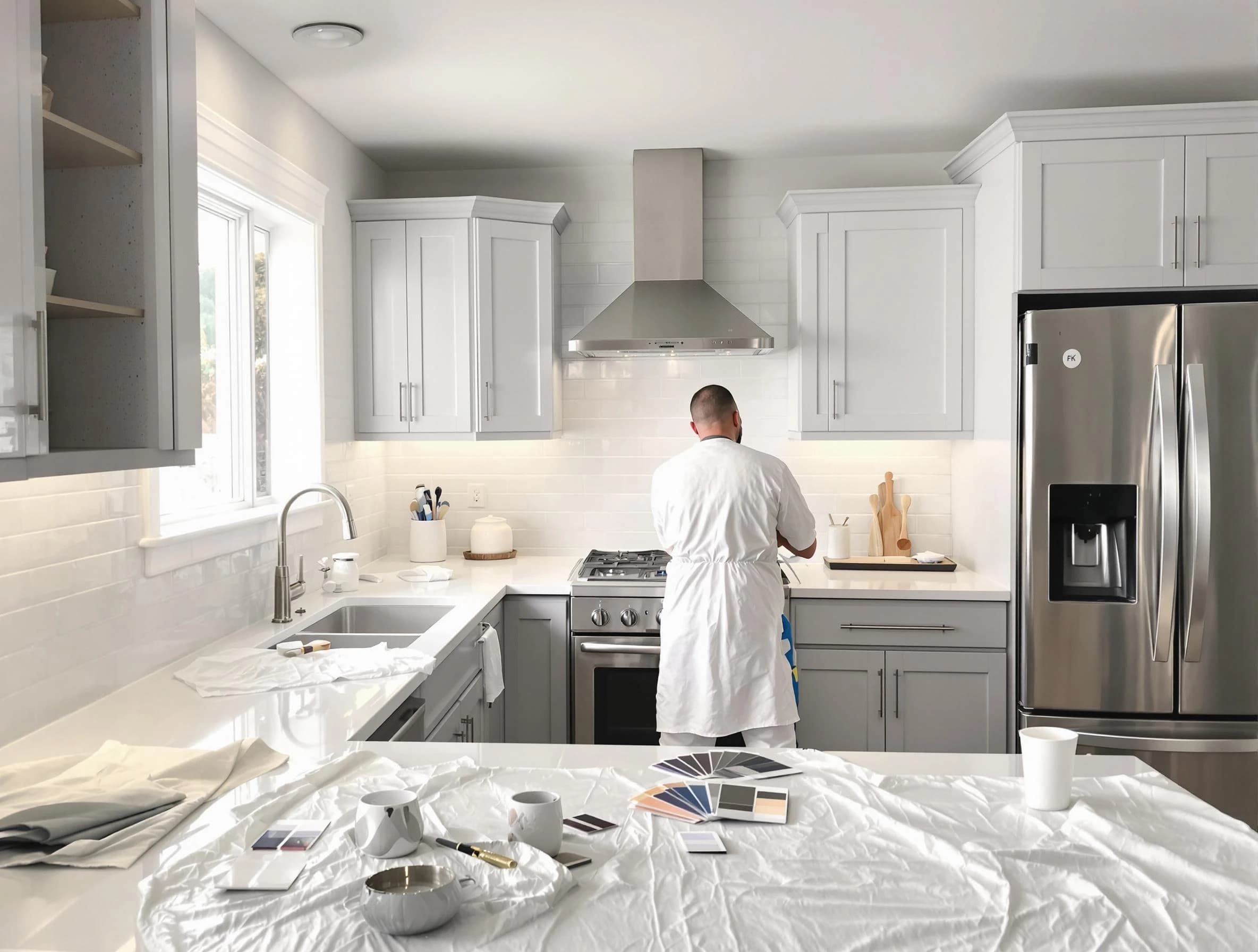 Kitchen Painting in Eastlake